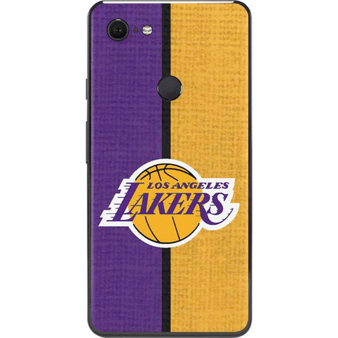 NBA Los Angeles Lakers Canvas Google Pixel 3 XL Skin